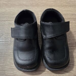 Elegant Black Kids Dress Shoes